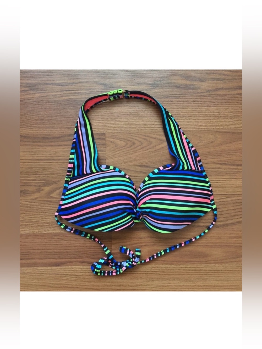 California Waves • Push Up Halter Bikini Top Twist